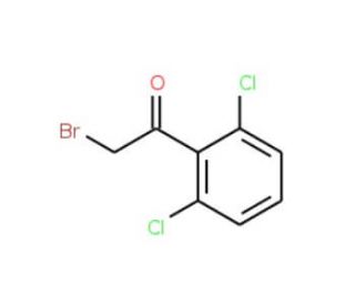 2-Bromo-1-(2,6-dichlorophenyl)ethanone (CAS 81547-72-0) - chemical structure image