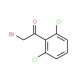 2-Bromo-1-(2,6-dichlorophenyl)ethanone (CAS 81547-72-0) - chemical structure image