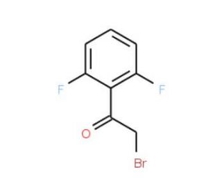 2-bromo-1-(2,6-difluorophenyl)ethanone (CAS 56159-89-8) - chemical structure image