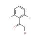 2-bromo-1-(2,6-difluorophenyl)ethanone (CAS 56159-89-8) - chemical structure image