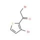 2-Bromo-1-(3-bromo-2-thienyl)-1-ethanone (CAS 81216-95-7) - chemical structure image