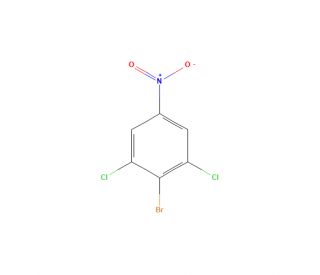 2-Bromo-1,3-dichloro-5-nitrobenzene (CAS 98137-94-1) - chemical structure image