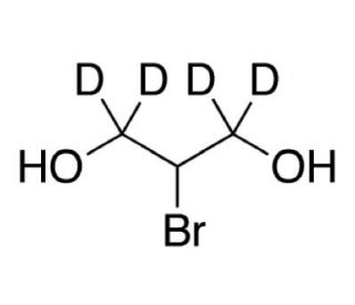 2-Bromo-1,3-propanediol-d4 (CAS 1346598-67-1) - chemical structure image