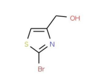 (2-Bromo-1,3-thiazol-4-yl)methanol (CAS 5198-86-7) - chemical structure image