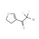 2-bromo-1-(4,5-dihydrofuran-3-yl)-2,2-difluoroethanone - chemical structure image
