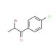 2-Bromo-1-(4-chloro-phenyl)-propan-1-one (CAS 877-37-2) - chemical structure image