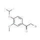 2-bromo-1-[4-(difluoromethoxy)-3-methoxyphenyl]ethanone - chemical structure image
