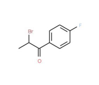 2-bromo-1-(4-fluorophenyl)propan-1-one - chemical structure image