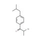 2-Bromo-1-(4-isobutylphenyl)propan-1-one (CAS 80336-64-7) - chemical structure image