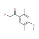2-Bromo-1-(4-methoxy-2,5-dimethyl-phenyl)-ethanone - chemical structure image