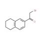 Estrutura molecular do 2-bromo-1-(5,6,7,8-tetrahydronaphthalen-2-yl)ethan-1-one, Número CAS: 5896-66-2 2-bromo-1-(5,6,7,8-tetrahydronaphthalen-2-yl)ethan-1-one (CAS 5896-66-2) - chemical structure image