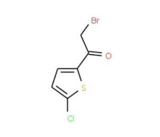 2-Bromo-1-(5-chloro-thiophen-2-yl)-ethanone (CAS 57731-17-6) - chemical structure image