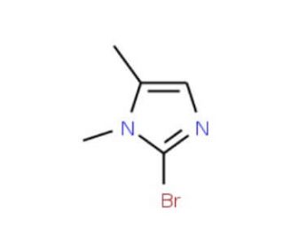 2-Bromo-1,5-dimethyl-1H-imidazole (CAS 235426-31-0) - chemical structure image