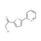 2-Bromo-1-(5-pyridin-2-ylthien-2-yl)ethan-1-one (CAS 306935-06-8) - chemical structure image
