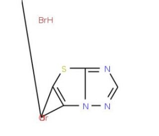 2-Bromo-1-(6-methyl[1,3]thiazolo[3,2-b] [1,2,4]triazolo-5-yl)-1-ethanone hydrobromide - chemical structure image