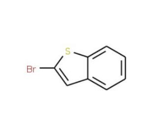 2-Bromo-1-benzothiophene (CAS 5394-13-8) - chemical structure image