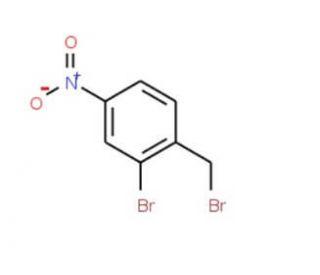 2-Bromo-1-(bromomethyl)-4-nitrobenzene (CAS 940-05-6) - chemical structure image