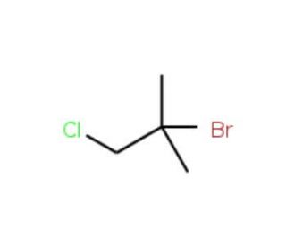 2-Bromo-1-chloro-2-methylpropane (CAS 2074-80-8) - chemical structure image