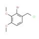 2-bromo-1-(chloromethyl)-3,4-dimethoxybenzene - chemical structure image