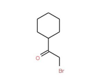 2-bromo-1-cyclohexylethanone (CAS 56077-28-2) - chemical structure image