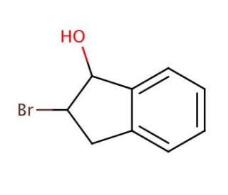2-Bromo-1-indanol - chemical structure image