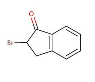 2-Bromo-1-indanone (CAS 1775-27-5) - chemical structure image