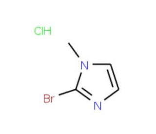 2-Bromo-1-methyl-1H-imidazole hydrochloride (CAS 913836-21-2) - chemical structure image