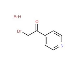 2-Bromo-1-(pyridin-4-yl)ethan-1-one hydrobromide (CAS 5349-17-7) - chemical structure image