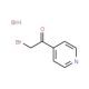 2-Bromo-1-(pyridin-4-yl)ethan-1-one hydrobromide (CAS 5349-17-7) - chemical structure image