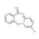 2-Bromo-11H-benzo[e]pyrido[1,2-a][1,3]diazepin-6-ylideneamine - chemical structure image