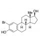 2-Bromo 17β-Estradiol (CAS 15833-07-5) - chemical structure image