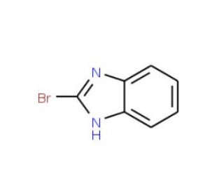 2-Bromo-1H-benzimidazole (CAS 54624-57-6) - chemical structure image