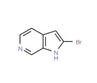 2-Bromo-1H-pyrrolo[2,3-c]pyridine (CAS 885272-38-8) - chemical structure image