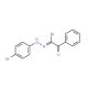 2-Bromo-2-[2-(4-bromophenyl)hydrazono]-1-phenylethanone (CAS 76458-91-8) - chemical structure image