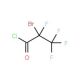 2-Bromo-2,3,3,3-tetrafluoropropanoyl chloride (CAS 6066-45-1) - chemical structure image