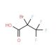 2-Bromo-2,3,3,3-tetrafluoropropionic acid (CAS 13859-31-9) - chemical structure image