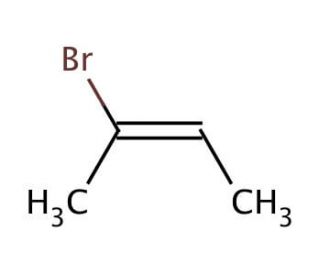 2-Bromo-2-butene, mixture of cis and trans (CAS 13294-71-8) - chemical structure image