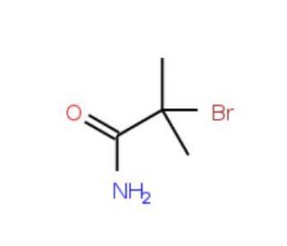 2-Bromo-2-methylpropionamide (CAS 7462-74-0) - chemical structure image