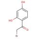 2-Bromo-2′,4′-dihydroxyacetophenone (CAS 2491-39-6) - chemical structure image