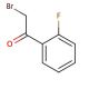 2-Bromo-2′-fluoroacetophenone (CAS 655-15-2) - chemical structure image