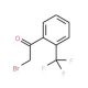 2-Bromo-2′-(trifluoromethyl)acetophenone (CAS 54109-16-9) - chemical structure image