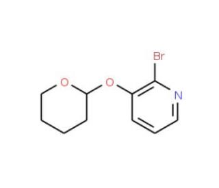 2-Bromo-3-(2-tetrahydropyranyloxy)pyridine (CAS 93560-60-2) - chemical structure image