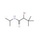 2-Bromo-3,3-dimethyl-N-isopropylbutyramide (CAS 69959-83-7) - chemical structure image