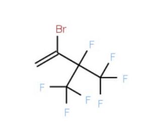 2-Bromo-3,4,4,4-tetrafluoro-3-trifluoromethyl-1-butene - chemical structure image