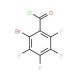 2-bromo-3,4,5,6-tetrafluorobenzoyl chloride (CAS 151096-42-3) - chemical structure image