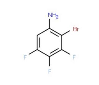 2-Bromo-3,4,5-trifluoroaniline - chemical structure image
