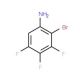 2-Bromo-3,4,5-trifluoroaniline - chemical structure image