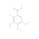 2-bromo-3,4,5-trimethoxybenzoic acid (CAS 23346-82-9) - chemical structure image