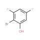 2-Bromo-3,5-difluorophenol (CAS 325486-43-9) - chemical structure image