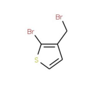 2-Bromo-3-(bromomethyl)thiophene (CAS 40032-76-6) - chemical structure image